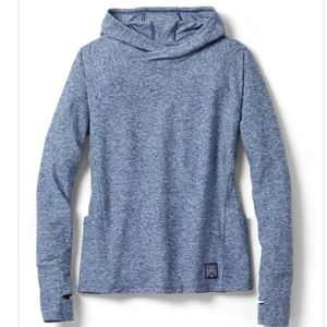 COPY - Oiselle Lux Hoodie, Grounded/Fresh (Blue), Size M, EUC